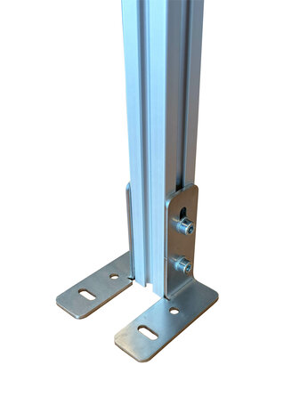 Multifunctionele encoder Beugel gemaakt van aluminium modulair profiel