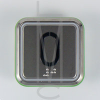 Drukknop B7 Maxxi, cijfer 0, LED Rood