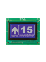 LCD 2401128A-P, 114x64 mm LCD